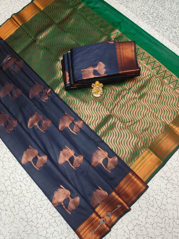 Elampillai Border Soft Silk Sarees