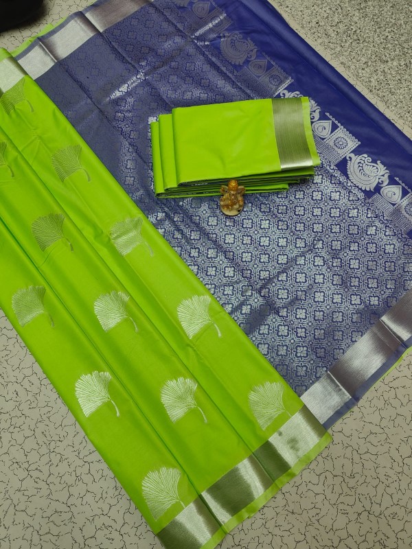 Elampillai Border Soft Silk Sarees