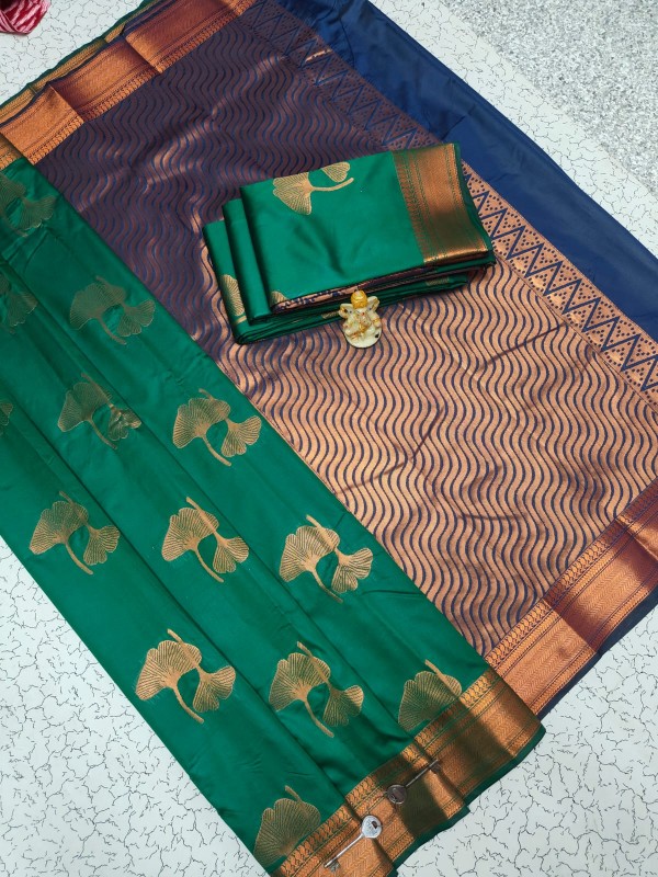 Elampillai Border Soft Silk Sarees