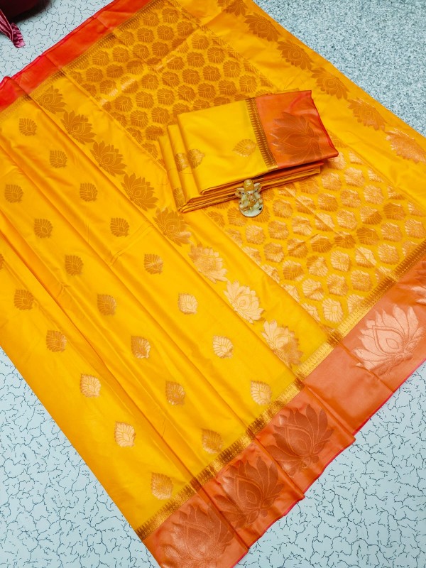 Elampillai Border Soft Silk Sarees