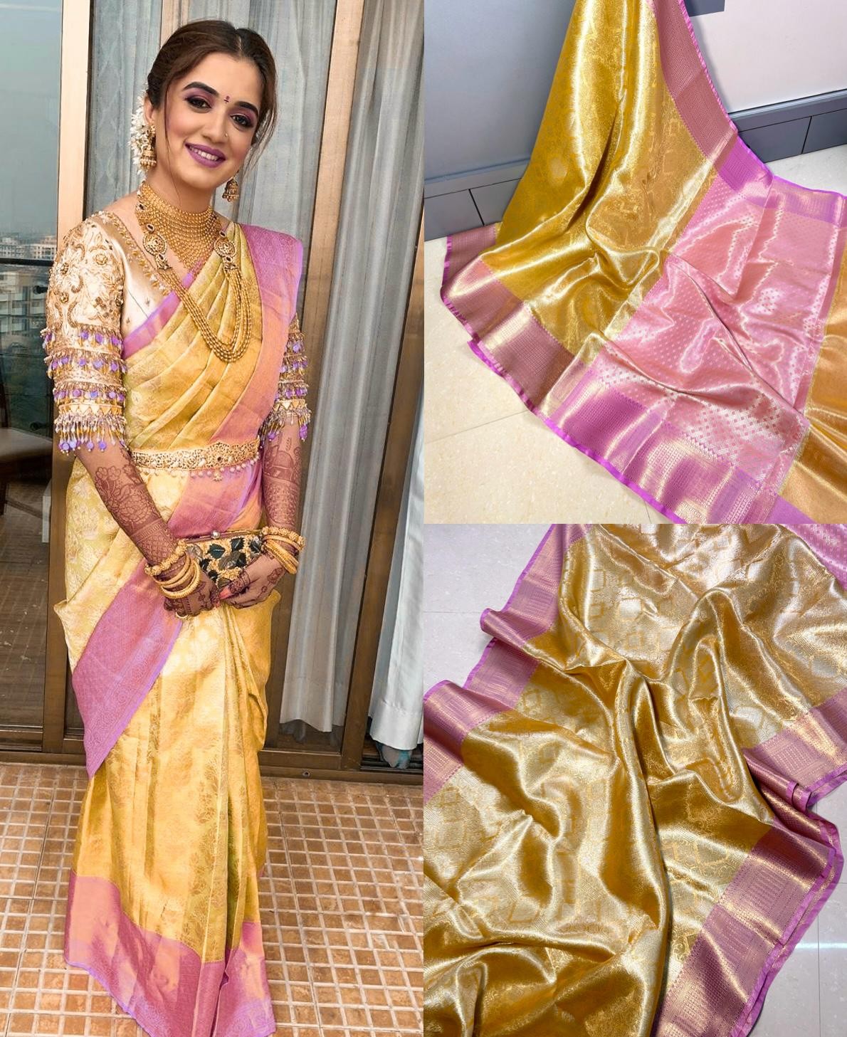 Banarasi Tissue Bridal Saree