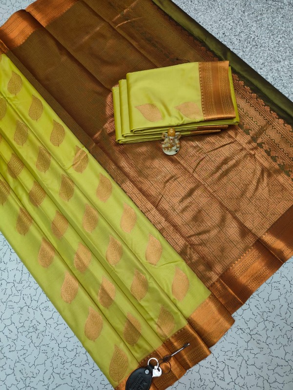 Elampillai Border Soft Silk Sarees
