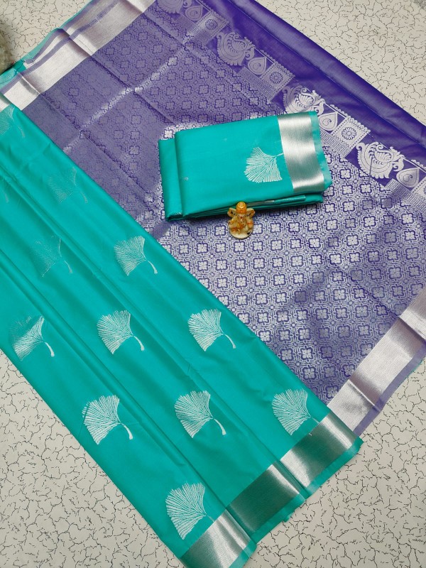 Elampillai Border Soft Silk Sarees