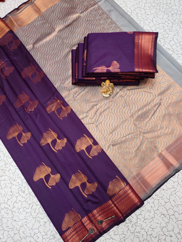 Elampillai Border Soft Silk Sarees