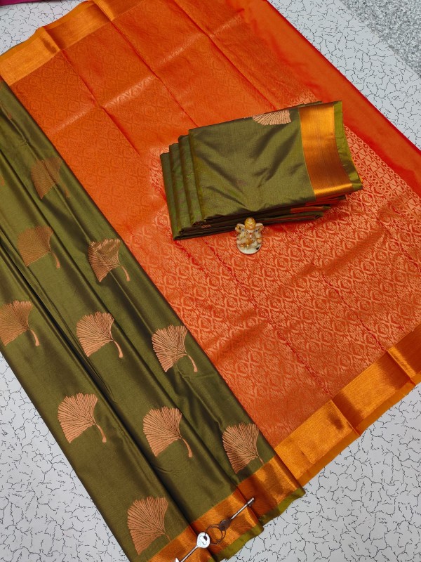Elampillai Border Soft Silk Sarees