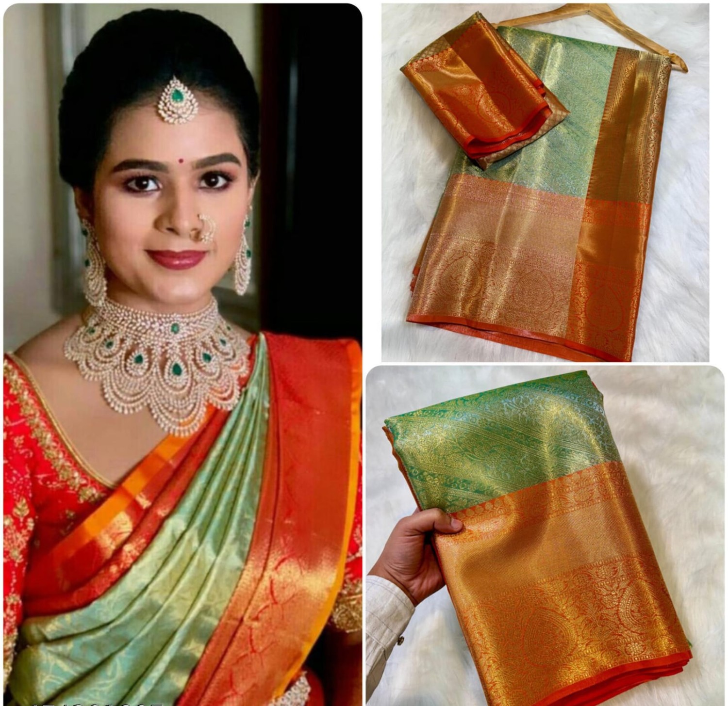 Banarasi Tissue Bridal Saree